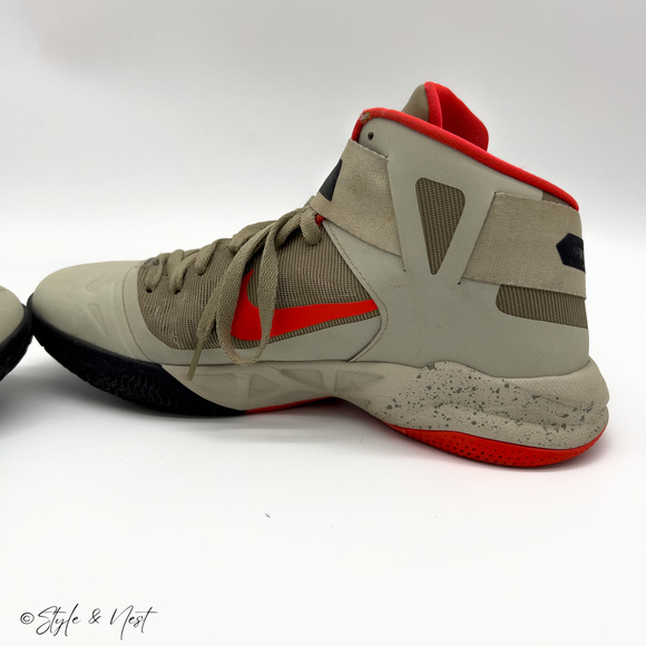 Nike Zoom Lebron James Soldier 6 Bamboo Men's Basketball Shoe 525015-200 Size 10 - Picture 7 of 7